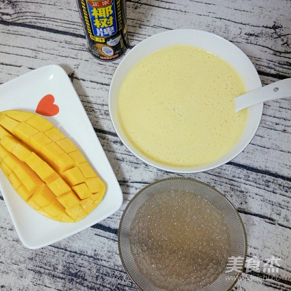 Coconut Milk Mango Sago recipe