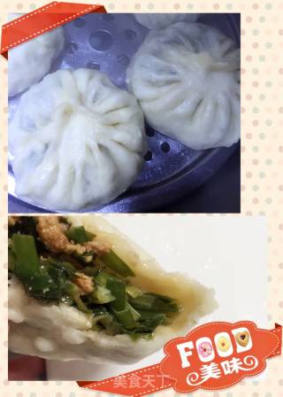 Pork Buns with Chinese Cabbage Sauce recipe