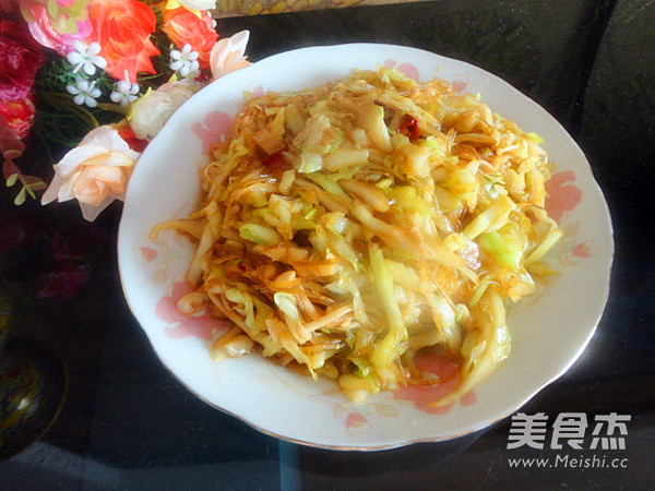 Vegetarian Stir-fried Cabbage recipe