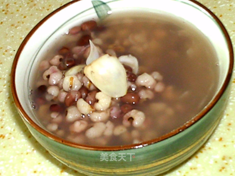 Barley, Red Bean and Lily Congee recipe