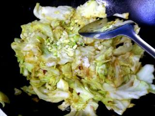 Shredded Cabbage in Oyster Sauce recipe