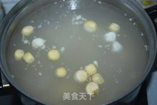 Mung Bean Lily Taro Ball Soup recipe