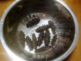 The Whole Process of Soaking Dried Sea Cucumber recipe