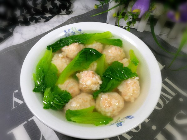 Cabbage Shrimp Ball Soup recipe