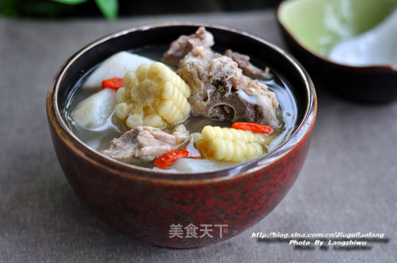 Pork Bone Yam Soup recipe