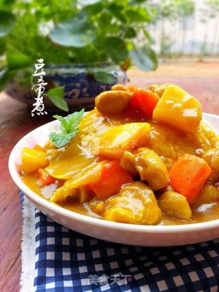 Curry Chicken Rice recipe