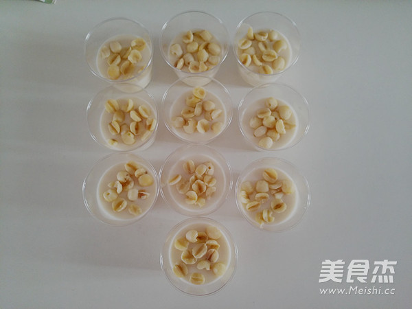 Lotus Seed Soy Milk Pudding recipe