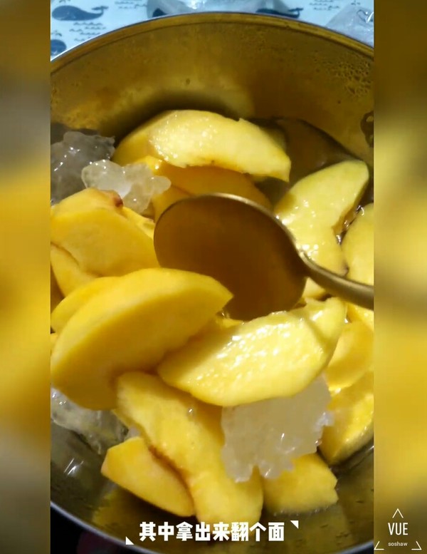 Canned Yellow Peaches (anhydrous Version) recipe