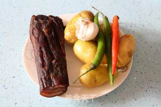 Steamed Potatoes with Bacon recipe