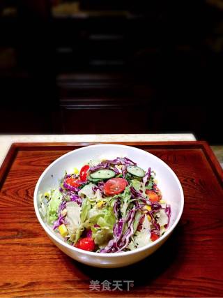 Japanese Style Vegetable Salad recipe