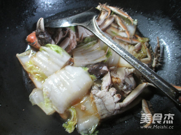 Braised Chinese Cabbage with Hairy Crabs recipe