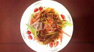 Three Shreds of Cold Salad, A Refreshing and Spicy Cold Dish recipe