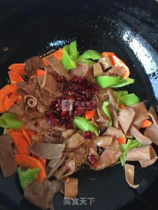 Spicy Beef Intestines recipe