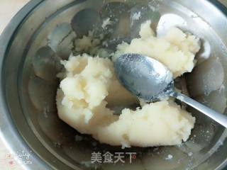 Creative Chrysanthemum Mashed Potatoes recipe