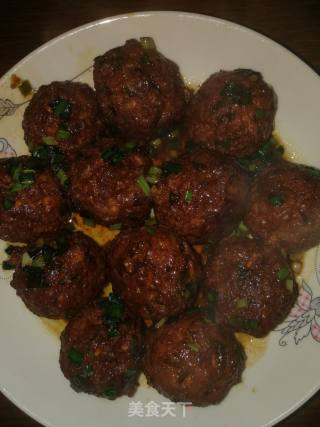 Braised Meatballs recipe