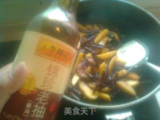 Potato Stew with Purple Beans recipe