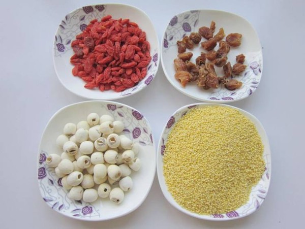 Longan and Lotus Seed Millet Porridge recipe