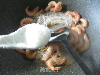 Fried Vermicelli with Sea Shrimp recipe