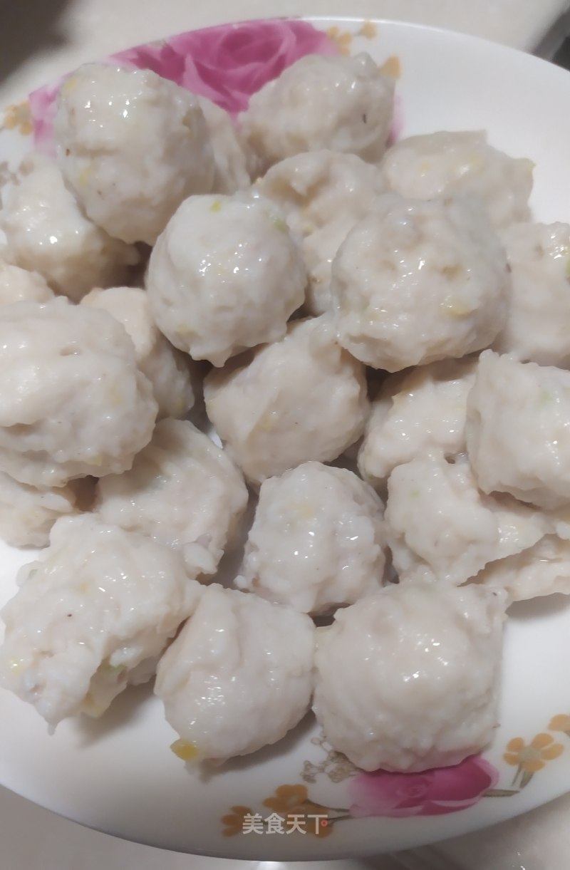 Black Fish Balls recipe