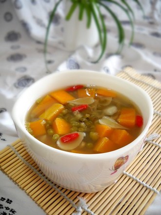 Lily Pumpkin Mung Bean Soup recipe