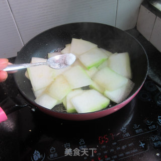 Stirred Winter Melon in Soy Sauce recipe