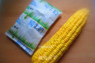 Milk Corn Juice recipe