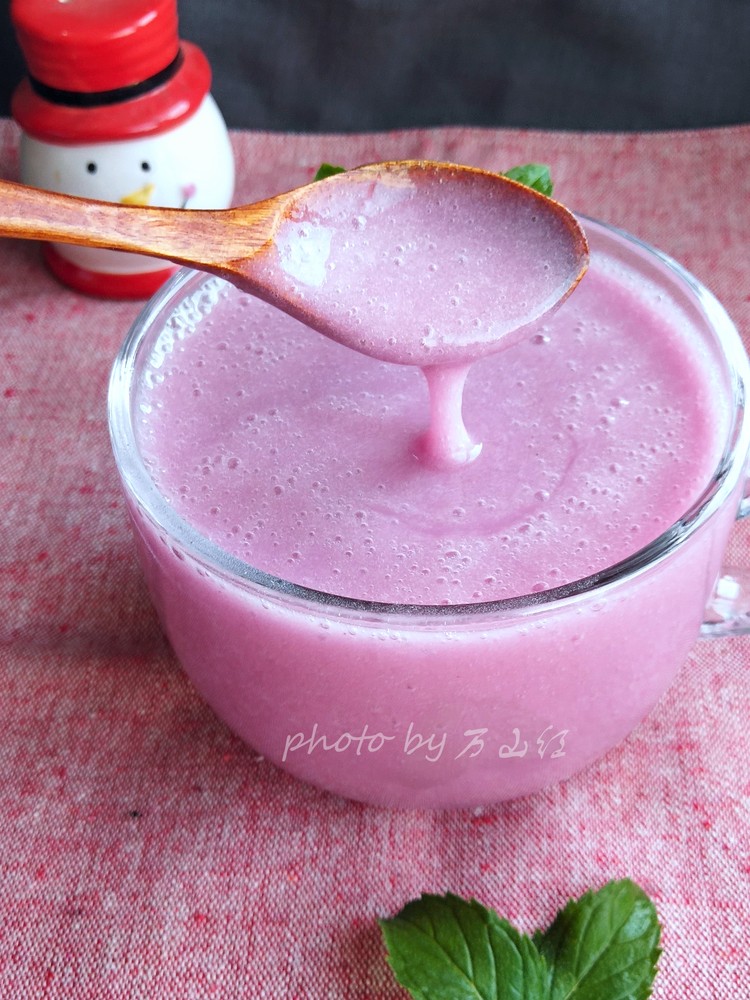 Purple Sweet Potato Tremella Pulp recipe