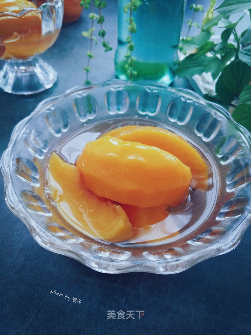 Canned Yellow Peach recipe