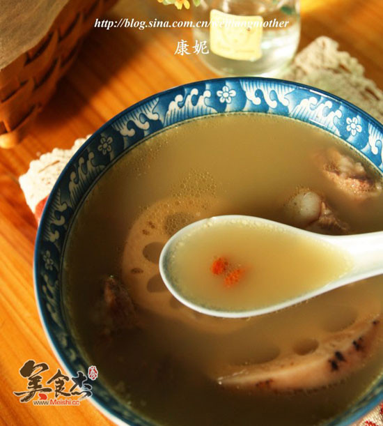 Lotus Root Pork Ribs Soup recipe