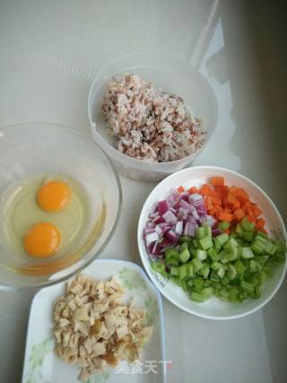 Colorful Fried Rice recipe