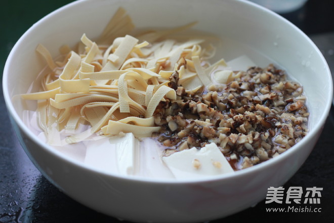 Mushroom Tofu Soup recipe