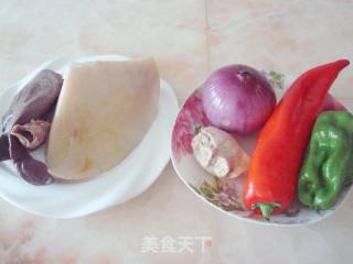 Stir-fried Black and White Lamb Lung-xinjiang Taste recipe