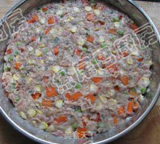 Children's Favorite --- Steamed Seasonal Vegetables with Minced Fish Glue recipe