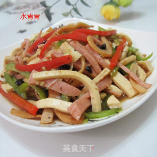 Ham Squid Tofu Shreds recipe