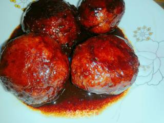 Meat Ball with Soy Sauce recipe