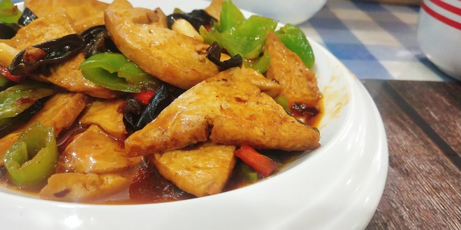 Summer Rich and Fresh Fish-flavored Tofu recipe