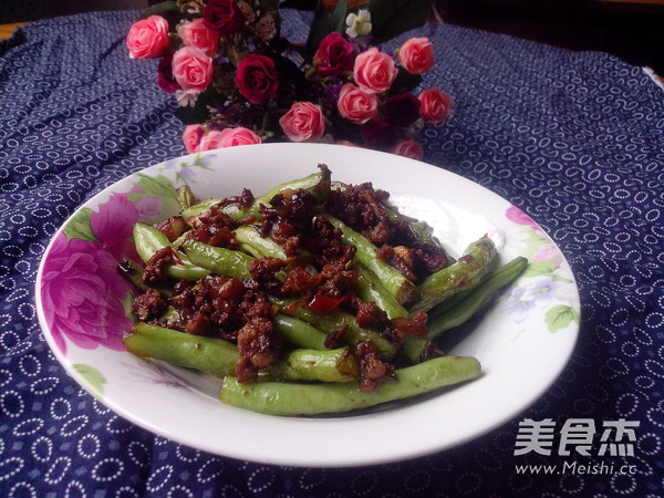 String Beans with Minced Meat recipe
