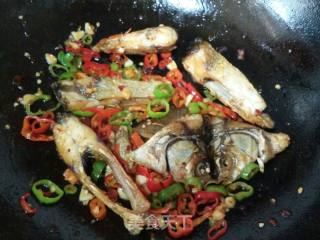 Double-pepper Watercress Side Fish Cube recipe