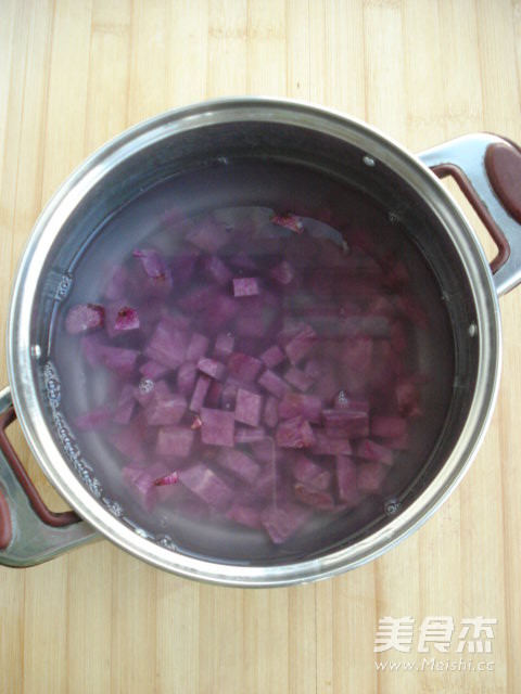 Purple Sweet Potato and Rose Dew recipe