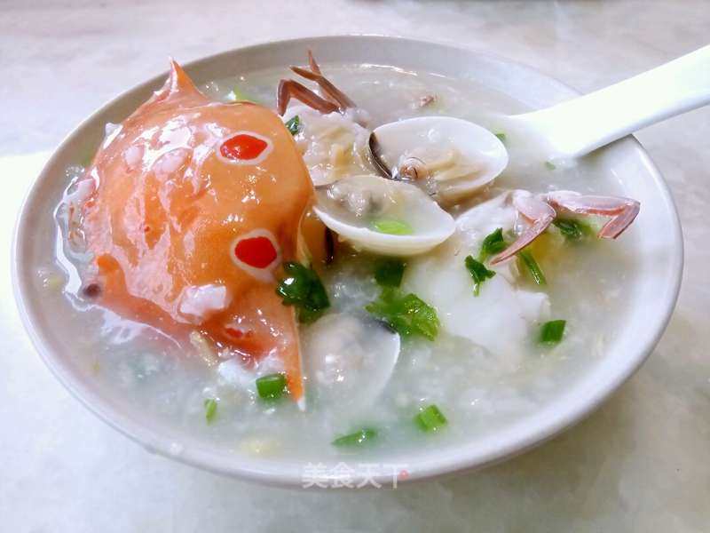 White Scallop Crab Congee