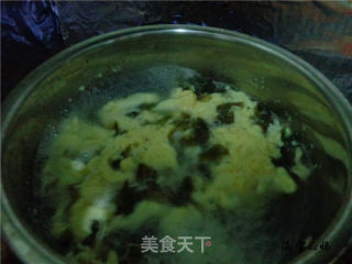 Egg Seaweed Soup recipe