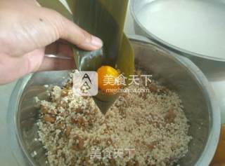 Teriyaki Chicken Dumpling with Egg Yolk recipe