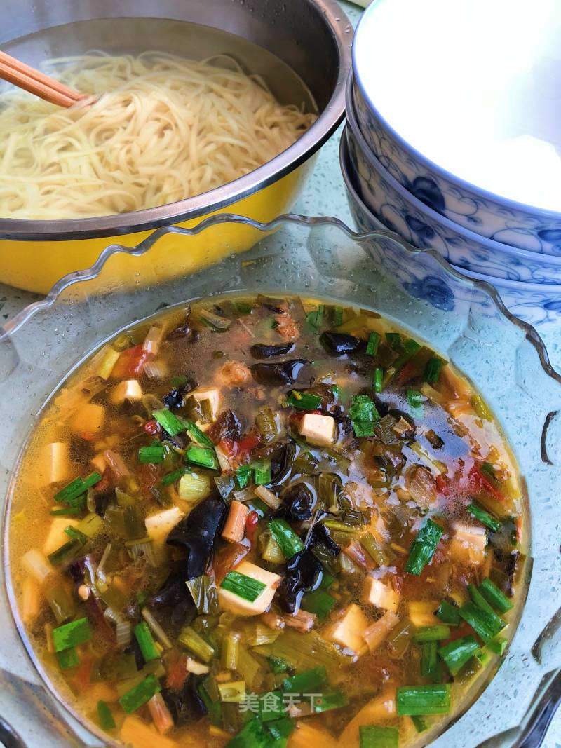 Shaanxi Simmered Noodle Soup Recipe