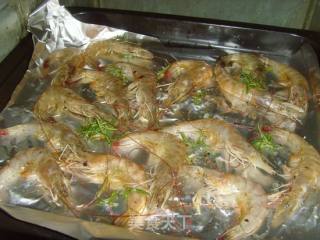 Fragrant---roasted Shrimp with Rosemary recipe