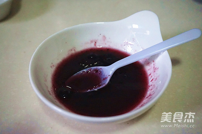 Blueberry Yam Puree recipe