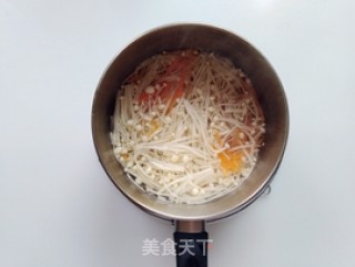 Enoki Mushroom Mixed with Black Fungus recipe