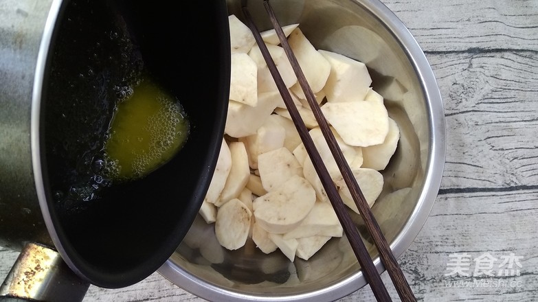 Baked Potato Wedges with Honey Osmanthus recipe