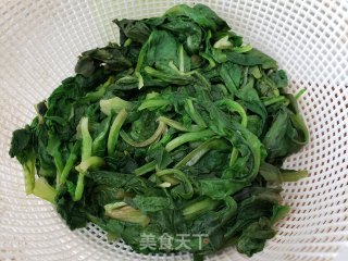 Vegetarian Fried Lettuce Leaves recipe