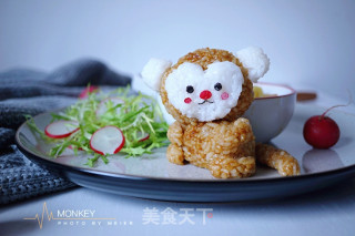 Little Monkey Curry Potato Rice recipe