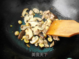 Stir-fried Pork with Choi Vegetables recipe